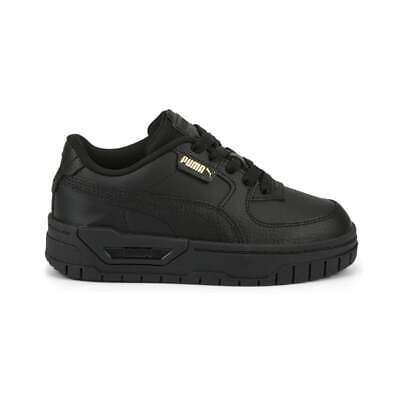 

Puma Cali Dream Leather Lace Up Kids Boys Черные кроссовки Повседневная обувь 38567504, Черный, Puma Cali Dream Leather Lace Up Kids