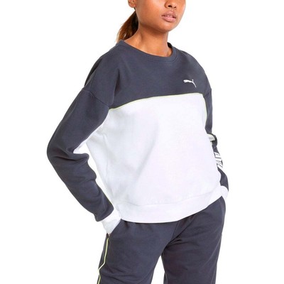 

Толстовка с круглым вырезом Puma Modern Sports женская синяя 847103-43, Синий