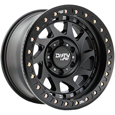 Dirty Life 9313 Enigma Race 17x9 6x135 -12mm Matte Black Wheel Rim 17'' Inch