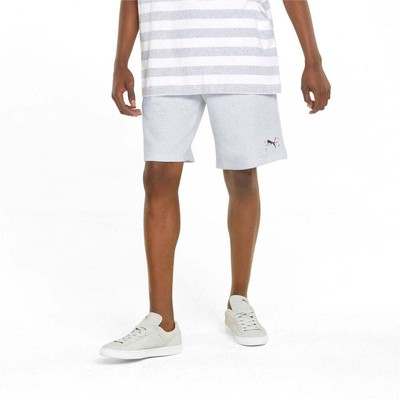 Puma Re:Collection Longline 10 Shorts Mens White Athletic Casual 533957-65