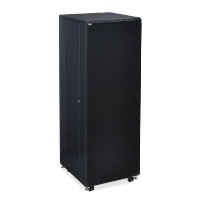 Kendall Howard 37U LINIER  Server Cabinet Solid Doors 24'' Depth 3108-3-024-37