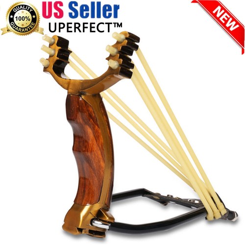 Slingshots Professional Heavy Duty Outdoor Hunting Slingshot Set Wrist Rocket Sling Shot Us Sporting Goods