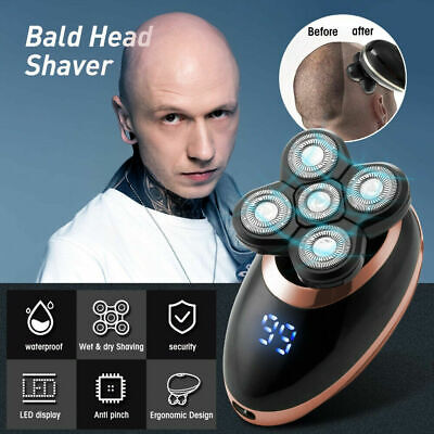 2021 NEW Arrival 5-IN-1 Best Bald Head Hair Trimmer Shaver Razor Smooth Skull