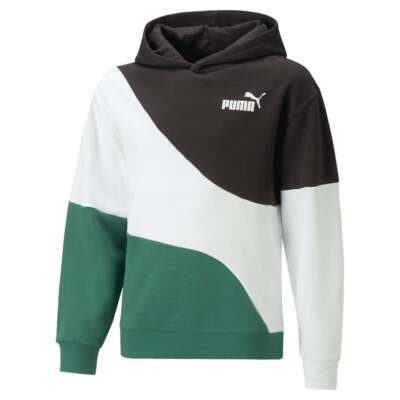

Толстовка с капюшоном Puma Power Cat для мальчиков, размер , повседневная верхняя одежда 67423337, Зеленый