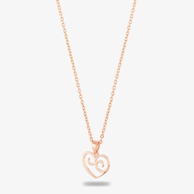 Rosa Lea Filigree Open Heart Jewellery Set AM-2THB009006 &AM-2THB008906
