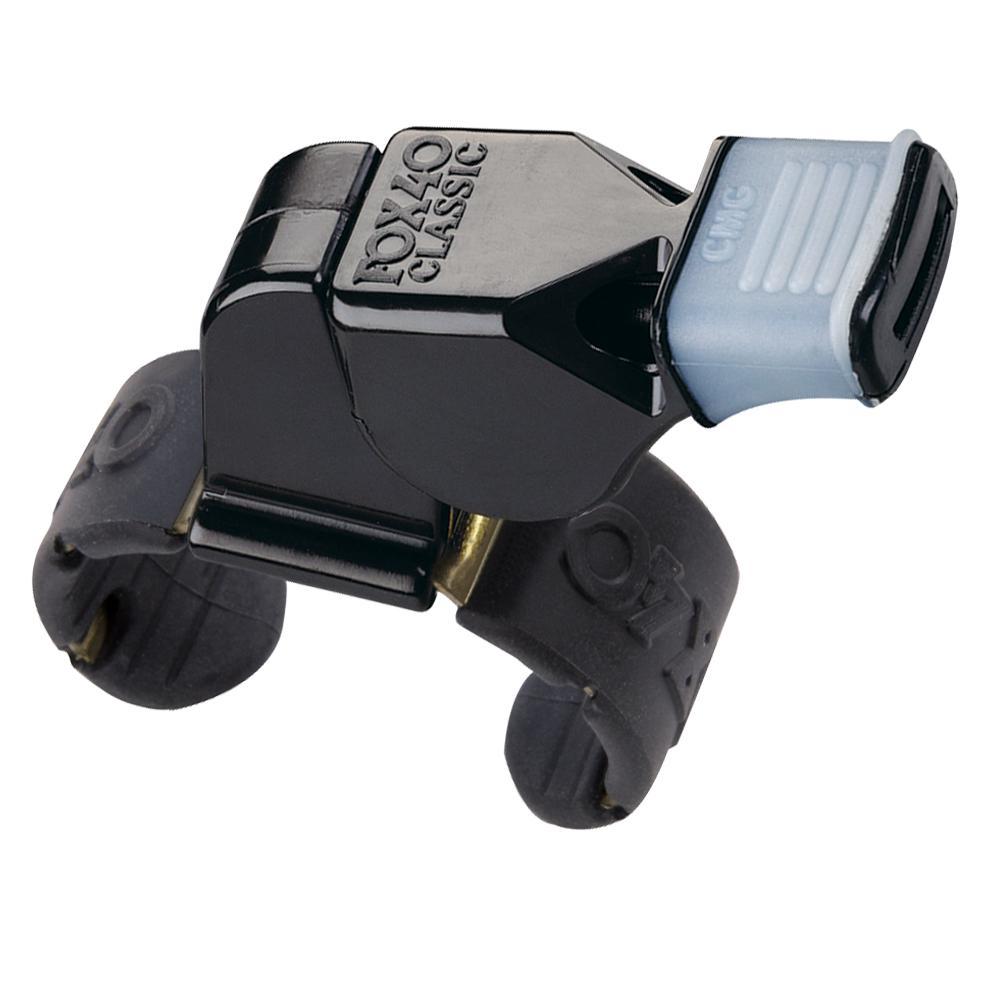 Фокс 40 | Классический CMG Fingergrip Whistle Black Referee Alert | 100% подлинный