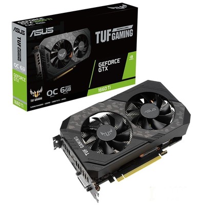 ASUS TUF Gaming NVIDIA GeForce GTX 1660 Ti EVO OC Edition Graphics Card gpu