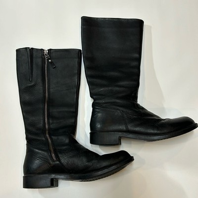 Kodiak Waterproof  Size 8.5 Women's Leather Boots Zipper Black Lined Warm Spring