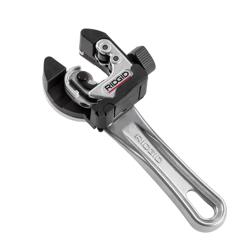 RIDGID Pipe Ratcheting Cutter 1/4″-1-1/8″ Close Quarters Autofeed Plumbing Tools