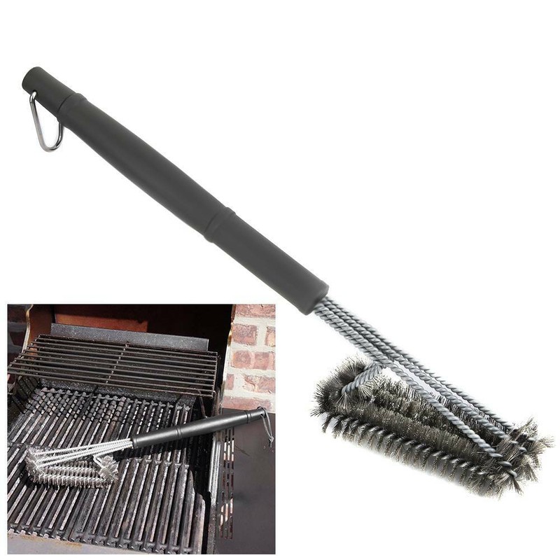 Profi Grillbürste BBQ Grillreinigungsbürste Grill Reinigungsbürste Edelstahl DE