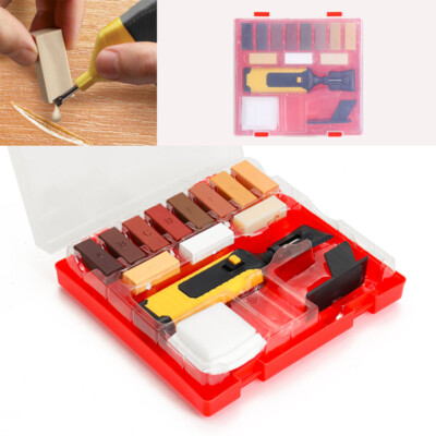 Laminate Repairing Kit Wax System For Floor Worktop Casing Chips Scratches U2U4