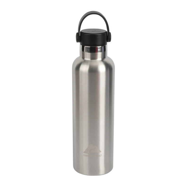 24 Oz Stainless Steel Double Wall Vacuum Sealed Water Bottle For Outdoor Camping