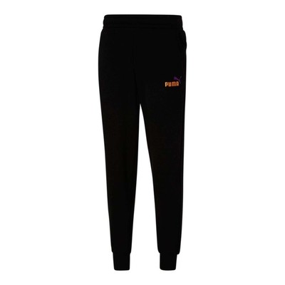 

Мужские повседневные спортивные штаны с вышивкой логотипа Puma Ess, размер , 8468106, Черный, Puma Ess Embroidery Logo Sweatpants