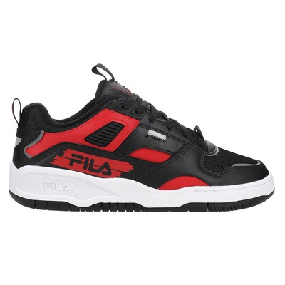 Повседневные мужские кроссовки Fila Corda черного цвета на шнуровке 1TM01917-604