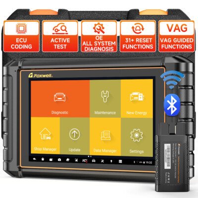 Full System Bluetooth OBD2 Scanner Bidirectional Scan Tool Car Code Reader ODB2