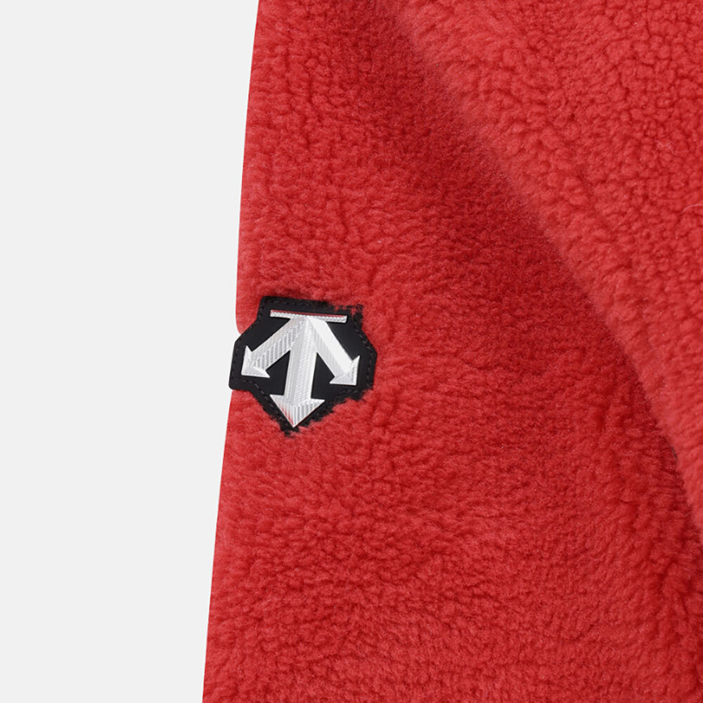 DESCENTE DESCENTE MENS SWISS SKI SHERPA FLEECE JACKET SP323SKT91 RED M-2XL TAKSE