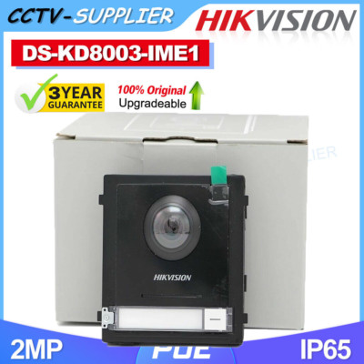 Hikvision 2MP Video Intercom DS-KD8003-IME1 POE Modular Door Station Doorbell