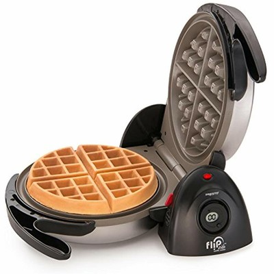 03510 Ceramic Waffle Irons FlipSide Belgian Maker Electric Kitchen & Dining