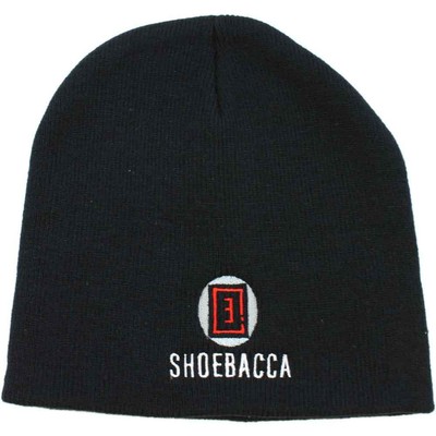 

SHOEBACCA Вязаная шапка мужская размер 8 дюймов  Athletic RE201-BK-SB, Черный, SHOEBACCA Knit Beanie 8 Inch