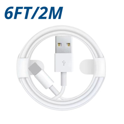 USB Charger Cable 3Ft/6Ft For iPhone 14 13 12 11 8 7 6 5s Charging Cord Lot