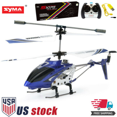 Syma RC Helicopter 3.5CH S107G Mini Aircraft Metal Remote Control GYRO Kids Gift