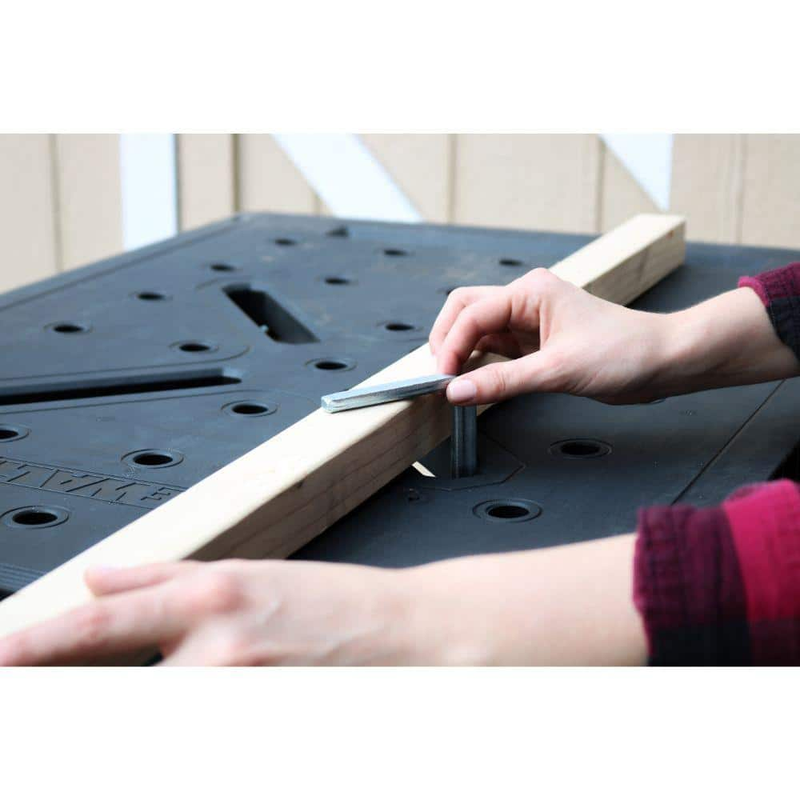 Durable Multi-Purpose  Folding Portable Workbench 33 In. Lightweight Work Space