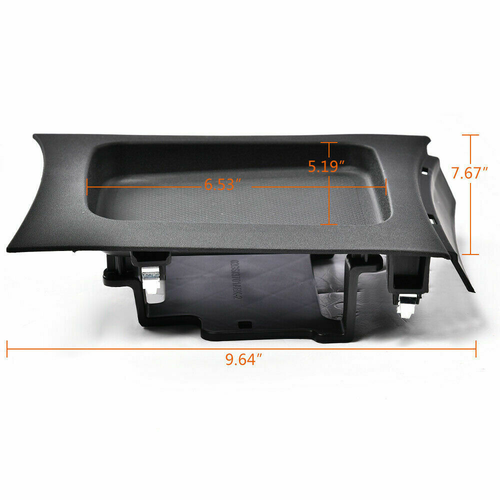 New Fit For 2011-2017 Dodge Charger Shifter Console Tray Bezel 1RN52AAAAC Black