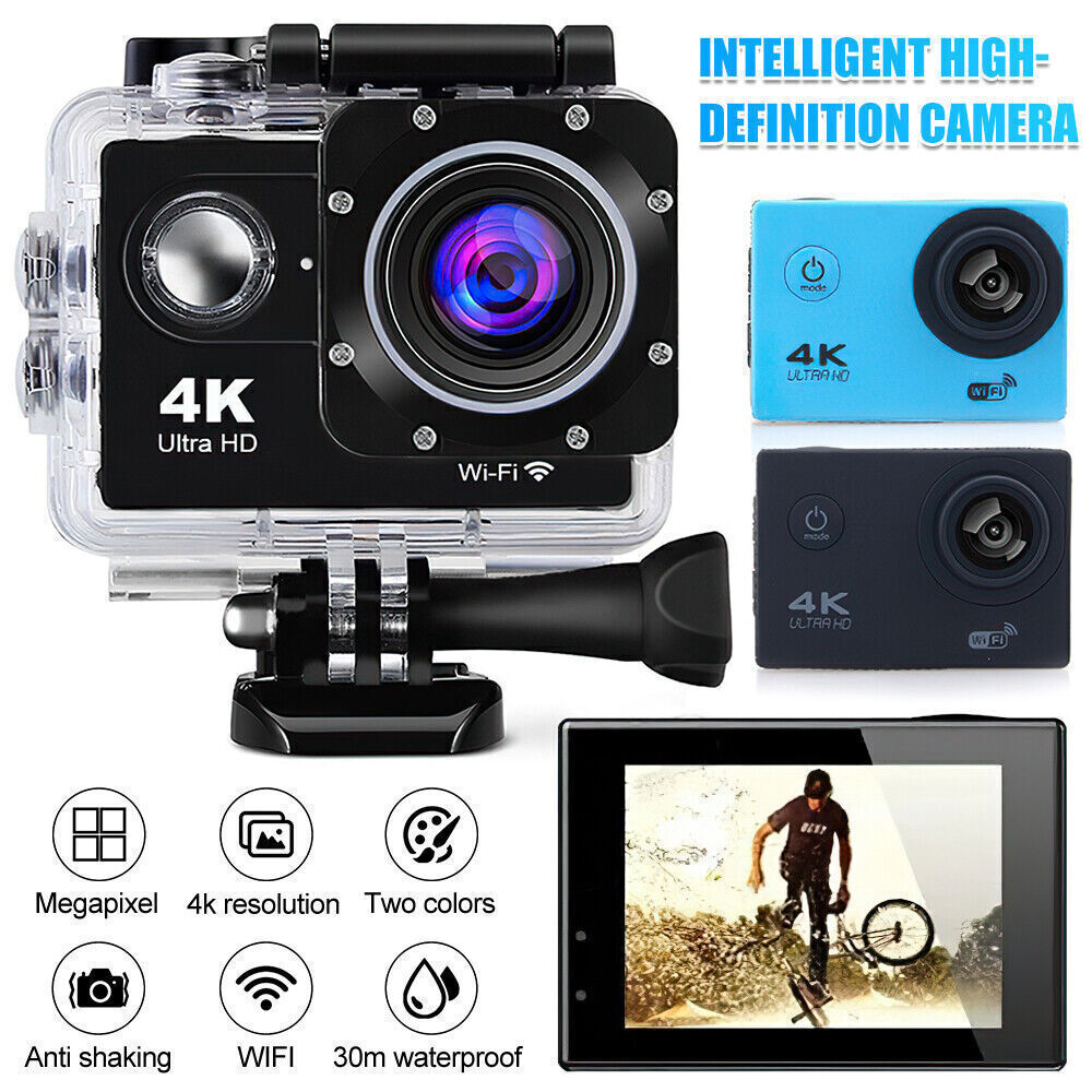 2024 4K Waterproof Ultra HD Sports Cam Action Camera Camcorder Video Recorder US