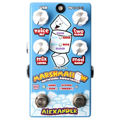 Alexander Pedals Marshmallow Pitch Shifter Guitar Effects Pedal