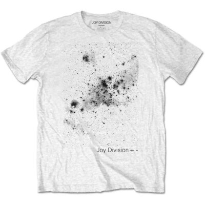 Joy Division Plus/Minus T-Shirt White New