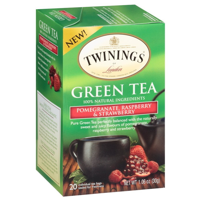 With Pomegranate, Raspberry, And Strawberry - Caffeinated Gr