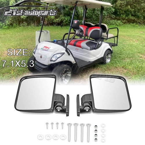 Golf Cart Mirrors Folding Side Rear View For