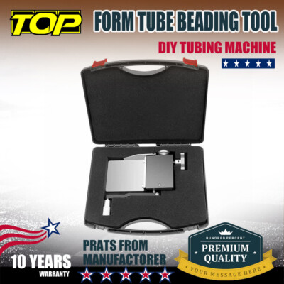 Intercooler Pipe Bead Roller, Form tube beading Tool DIY Tubing Machine US STOCK
