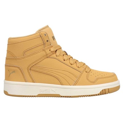 

Puma Rebound Layup Nbk High Top Youth Boys Beige Sneakers Повседневная обувь 39177502, Бежевый, Puma Rebound Layup Nbk High Top Youth