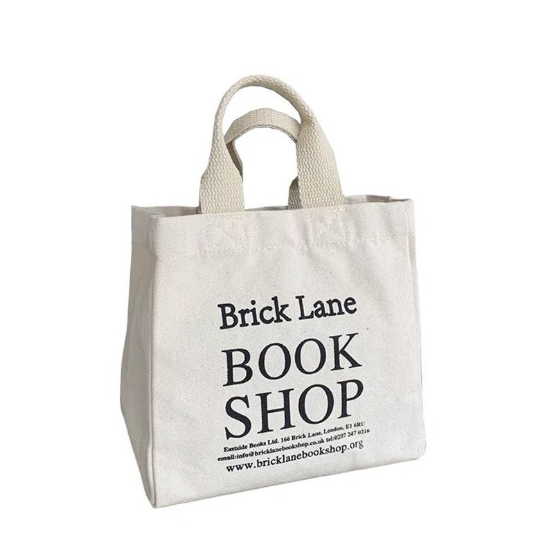 Cloth Food Storage Bags Lunch Bag Handbag Pouch Picnic Tote Canvas Lunch Box