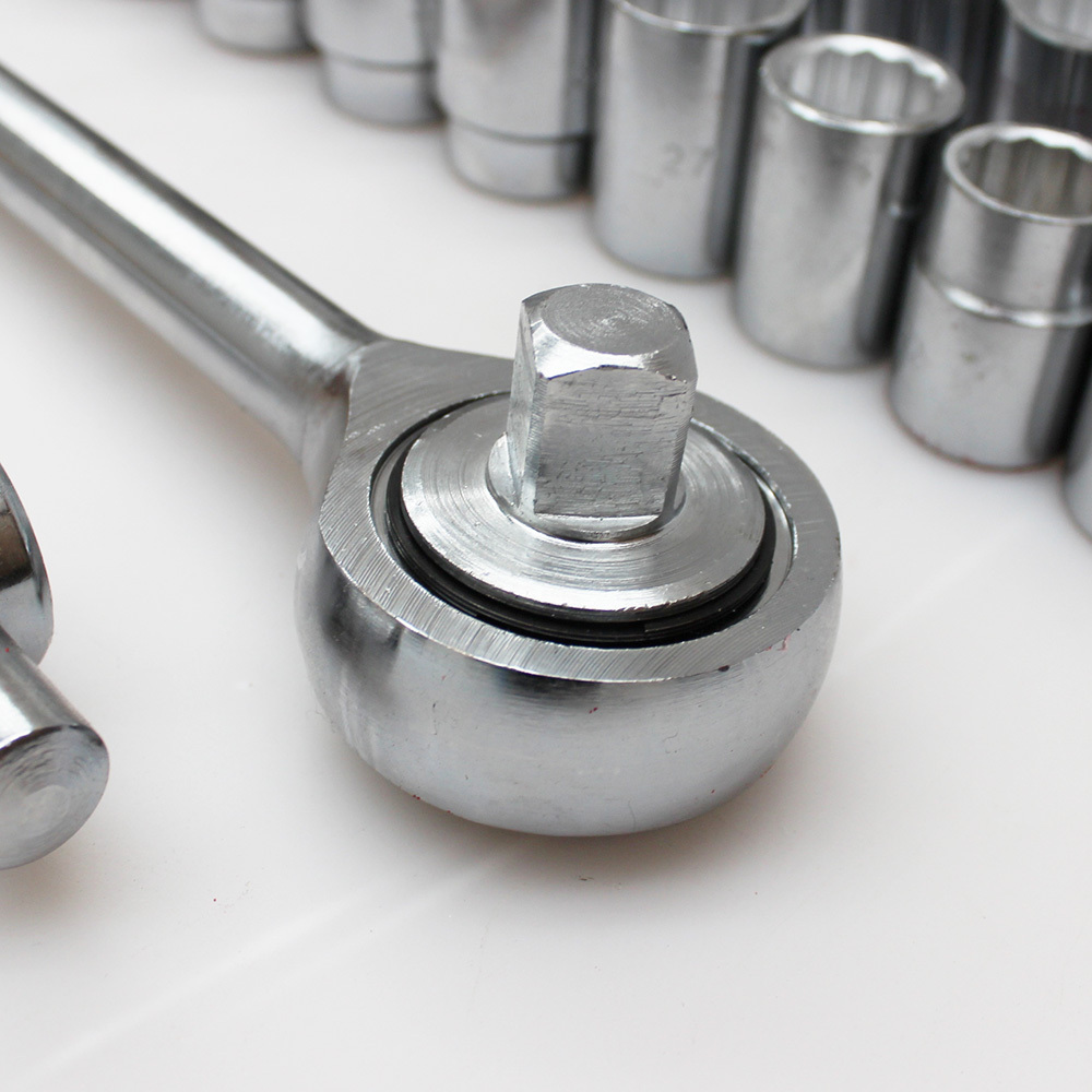 27 Piece 3/4" Drive Wrench Socket Set Metric + Imperial Spanner