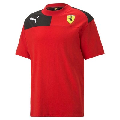 

Puma Sf Race Assembly Графический Круглый Вырез Короткий рукав Футболка Мужская Размер  Случайный, Красный, Puma Sf Race Assembly Graphic Crew Neck Short Sleeve TShirt