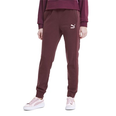 Спортивные брюки Puma Classics T7 Женские красные повседневные спортивные брюки 59766818