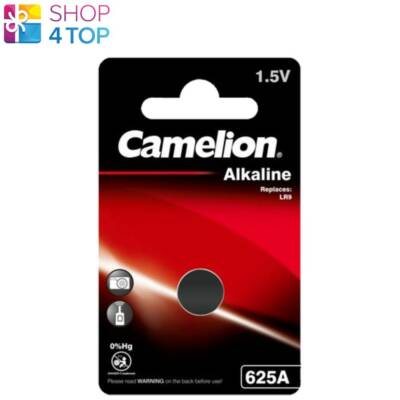 Camelion 625A Alkaline Batteries LR9 No Mercury 1.5V 200mAh L1560F 1BL 2025 New