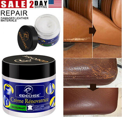 Leather Repair Filler Cream Kit Restore Car Seat Sofa Scratch Scuffs Hole Rip US