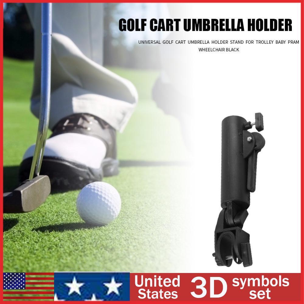 Golf Cart Umbrella Holder Double Lock Connector Stand