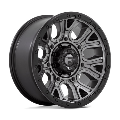 Fuel 1PC D825 TRACTION 20X9 8X170 +1 MATTE GUNMETAL WITH BLK RING Wheel Rim (QTY