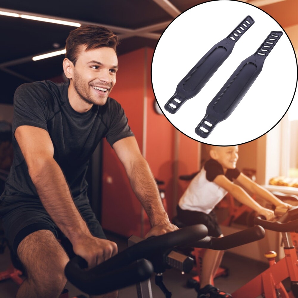 2 Pcs Foot Strap Bike Pedal Straps Exercise Sports Accessories