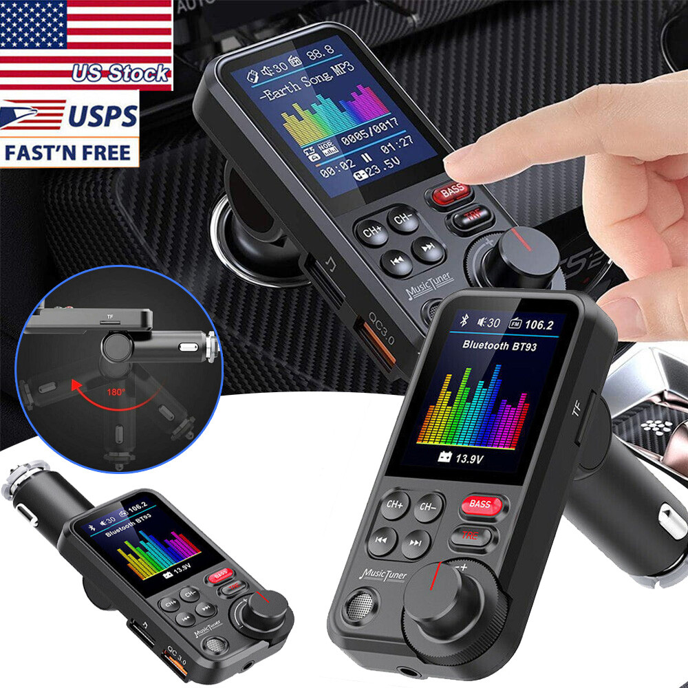 Fm Transmitter Wireless Radio Adapter Usb Charger