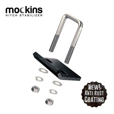 New-1.25in.- 2in.Hitch Stabilizer&Tightener w/Anti-Rust Coating for Hitch Mount