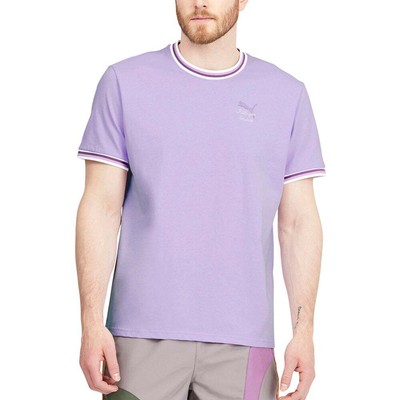 

Puma Kidsuper Studios X Rib Crewneck Tshirt Mens Size  Athletic Casual 53114, Фиолетовый, Puma Kidsuper Studios X Rib Crewneck TShirt
