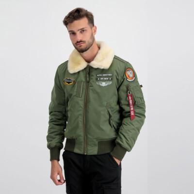 

Alpha Industries Injector III Air Force Jacket Мужская темно-зеленая, Зеленый, Alpha Industries Injector III Air Force Jacket