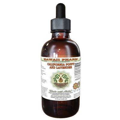 California Poppy and Lavender Liquid Extract