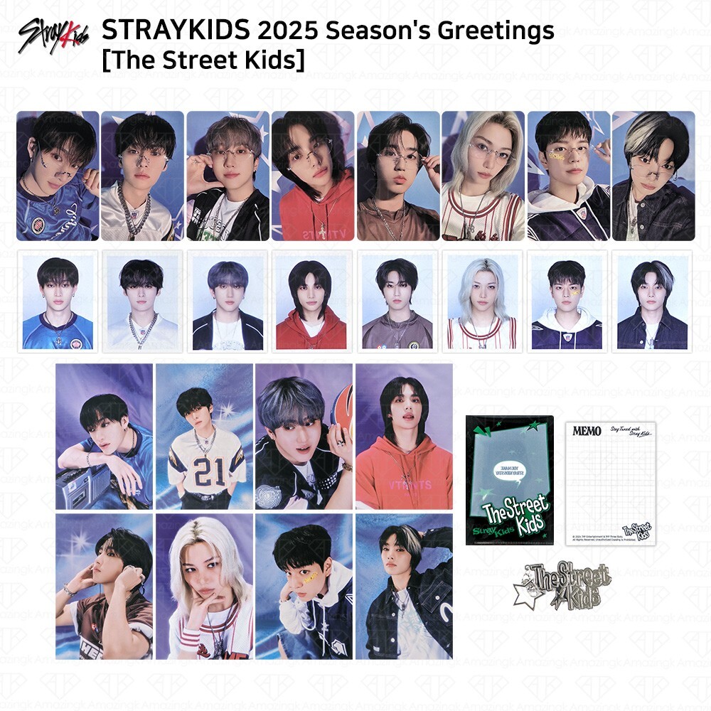 Stray Kids 2025 Season's Greetings The Street Kids Photocard