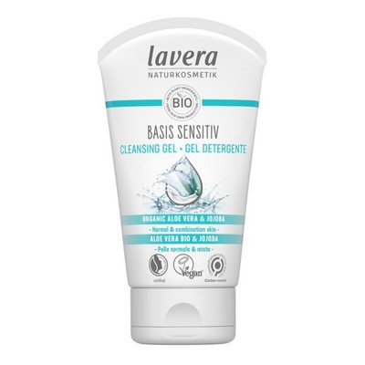 Lavera Basis Sensitiv Cleansing Gel - Organic Aloe Vera & Jojoba (For Normal & C